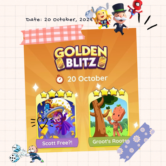 01. Golden Blitz (October 20)