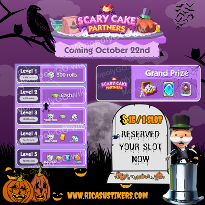 0. Scary Cake Partners Event (October 22)